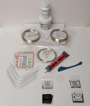 (33) Ball Clasp, Solder, Flux, Face Bow, Pal Key: click to enlarge